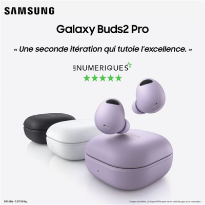 Ecouteurs Samsung Galaxy Buds2 Pro