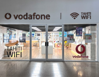 Boutique Vodafone de l'aéroport international de Tahiti à Faa'a