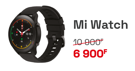 Mi Watch : 6 900 F au lieu de 10 900 F